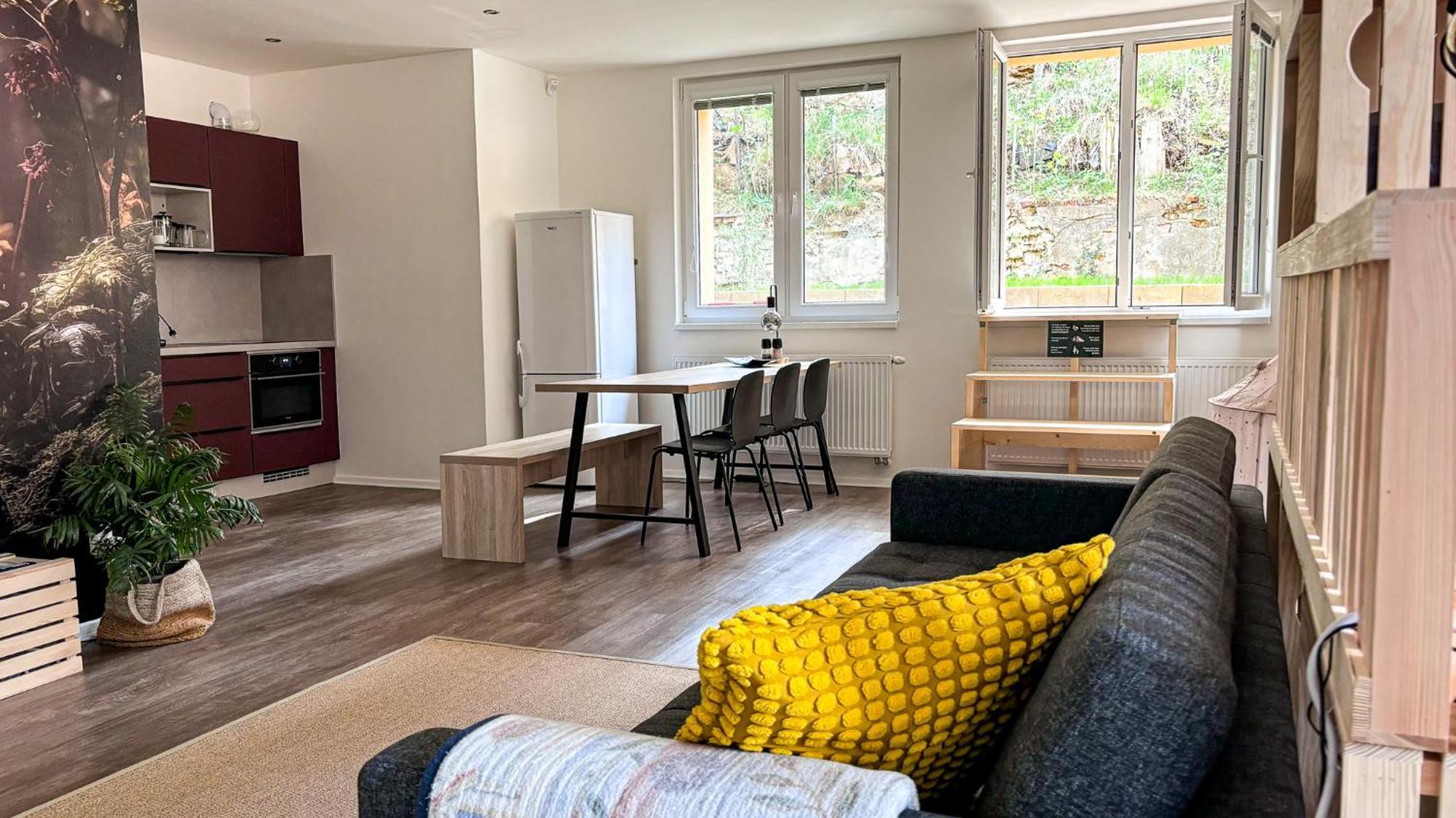 Remote Work Friendly Zahradni Apartman U Jezera Staré Splavy Exterior foto